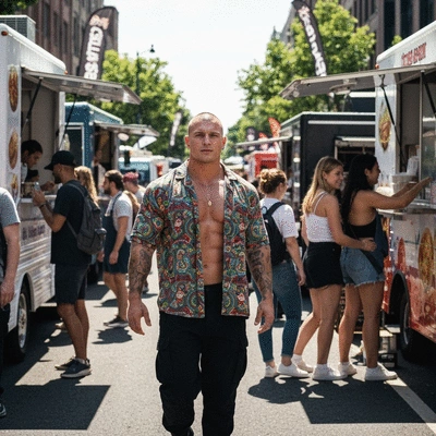 Bakers interacting at a community baking event in Melbourne